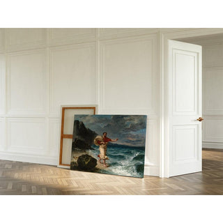 Démosthène au bord de la mer - Eugène Delacroix | Reproduction Tableau Décoration murale affiche copie