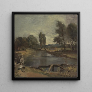 Écluse de Flatford - John Constable