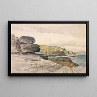 Edward Mitchell Bannister - Newport Scene.webp