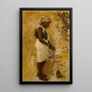Edwin Lord Weeks - A Moorish girl in yellow.webp