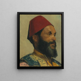 Edwin Lord Weeks - Portrait of a Turkish Man.webp