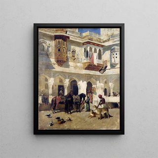 Edwin Lord Weeks - The Rajah Starting on a Hunt.webp