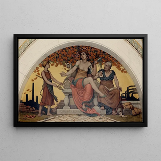Elihu Vedder - Corrupt legislation mural.webp