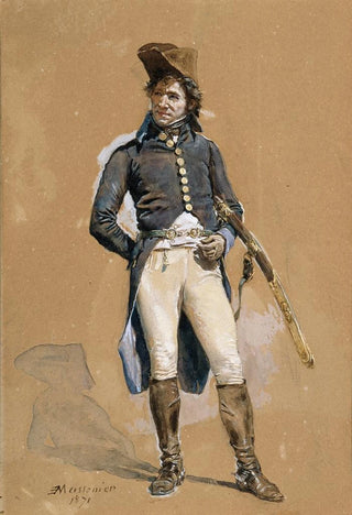 Ernest Meissonier - An Officer of the First Republic.webp