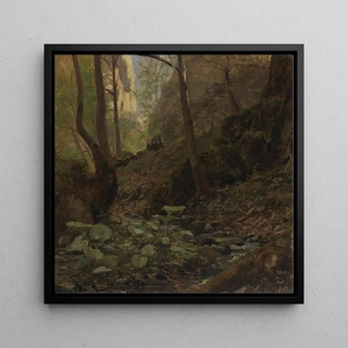 Étude de forêt - Hans Gude