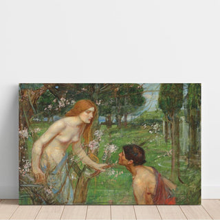 Étude pour Phyllis et Démophoon - John William Waterhouse | Reproduction Tableau Décoration murale affiche copie