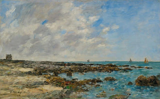 Eugne Boudin - Le Croisic Bord De Mer.webp