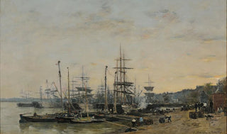 Eugne Boudin - Le port de Bordeaux vu du quai des Chartrons.webp