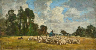 Eugne Boudin - Paysage normand.webp