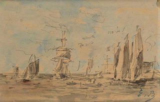 Eugne Boudin - Port.webp