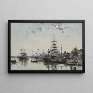 Eugne Boudin - View of Bordeaux from the Quai des Chartrons.webp