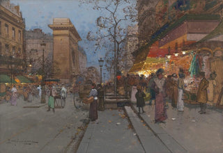 Eugne GalienLaloue - La Porte St Denis.webp