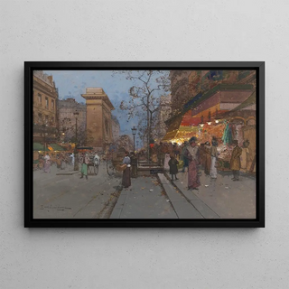 Eugne GalienLaloue - La Porte St Denis.webp