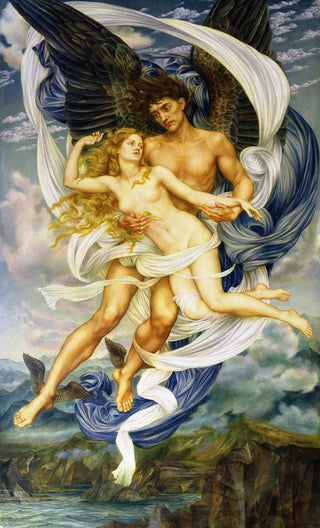 Evelyn De Morgan - Boreas and Oreithyia.webp