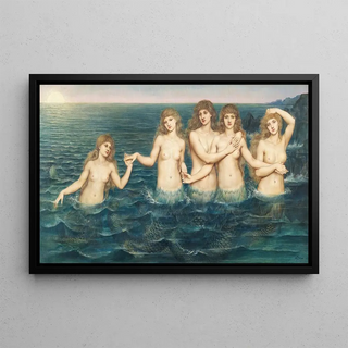 Evelyn De Morgan - The Sea Maidens.webp