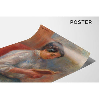 Femme Lisant - Pierre-Auguste Renoir | Reproduction Tableau Décoration murale affiche copie
