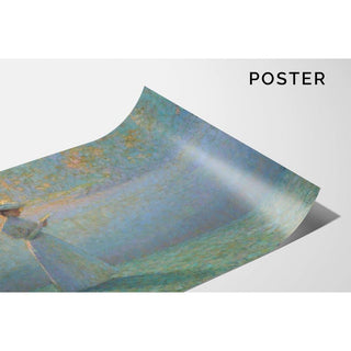 Femme Lisant dans un Paysage - Henri Le Sidaner | Reproduction Tableau Décoration murale affiche copie