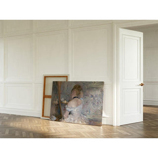 Femme à sa toilette - Berthe Morisot | Reproduction Tableau Décoration murale affiche copie