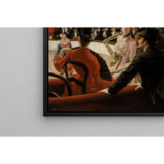 Femmes de Paris - L'amant du cirque - James Tissot | Reproduction Tableau Décoration murale affiche copie