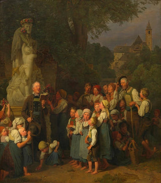 Ferdinand Georg Waldmller - Die Verehrung des heiligen Johannes JohannesAndacht.webp