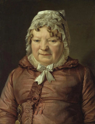Ferdinand Georg Waldmller - Portrait of the Mother of Captain von StierleHolzmeister.webp