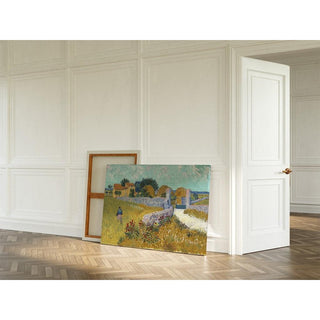 Ferme en Provence - Vincent van Gogh | Reproduction Tableau Décoration murale affiche copie