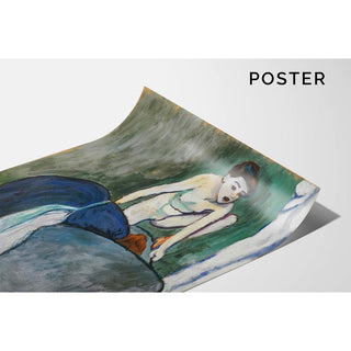 Fille - Suzanne Valadon | Reproduction Tableau Décoration murale affiche copie