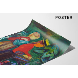 Filles arrosant des fleurs The Linde Frieze - Edvard Munch | Reproduction Tableau Décoration murale affiche copie