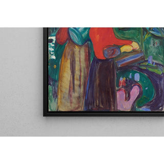 Filles arrosant des fleurs The Linde Frieze - Edvard Munch | Reproduction Tableau Décoration murale affiche copie