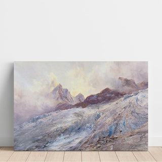 Finsteraarhorn - Edward Theodore Compton | Reproduction Tableau Décoration murale affiche copie