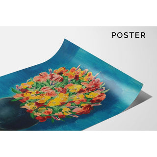 Fleurs - Moïse Kisling | Reproduction Tableau Décoration murale affiche copie