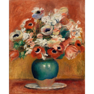 Fleurs - Pierre-Auguste Renoir | Reproduction Tableau Décoration murale affiche copie