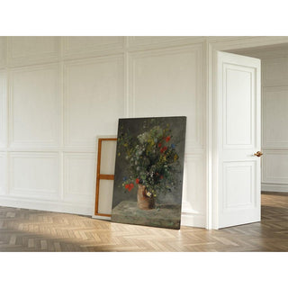 Fleurs dans un vase - Pierre-Auguste Renoir | Reproduction Tableau Décoration murale affiche copie