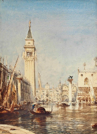 Flix Ziem - Le Mle et la Piazetta inondation.webp