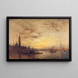 Flix Ziem - Venise La Giudecca Au Crpuscule.webp