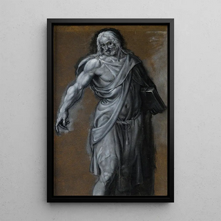 Fontainebleau School - Study Of Man Draped.webp