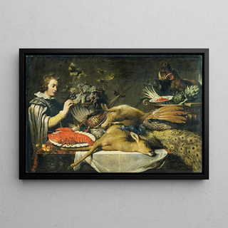 Frans Snyders - Pantry Scene with a Page.webp