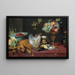 Frans Snyders - Still life with small game and fruits.webp