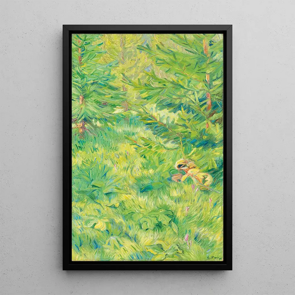 Franz Marc — kehystetty taideteos seinällä