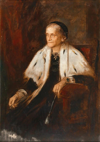 Franz von Lenbach - Ludovika Duchess in Bavaria.webp