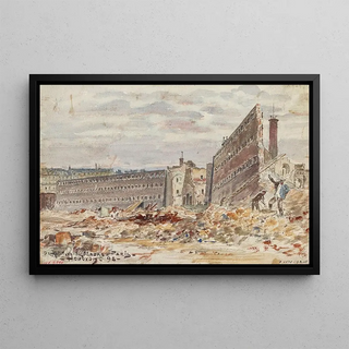 Frdric Houbron - Dmolition de la prison Mazas 23 25 boulevard Diderot ancien boulevard Mazas.webp