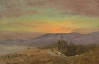 Frederic Edwin Church - Hudson Valley sunset.webp