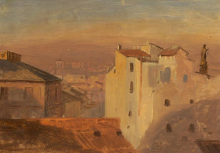 Frederic Edwin Church - Rooftops Rome Italy.webp