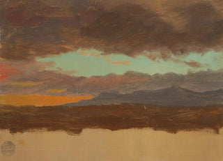 Frederic Edwin Church - Sunset over Hudson Valley.webp