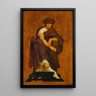 Frederic Leighton - Mnemosyne Mother of the Muses.webp