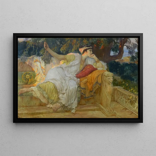 Frederick Arthur Bridgman - A Grecian lady.webp