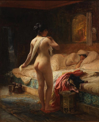 Frederick Arthur Bridgman - Aprs le bain.webp