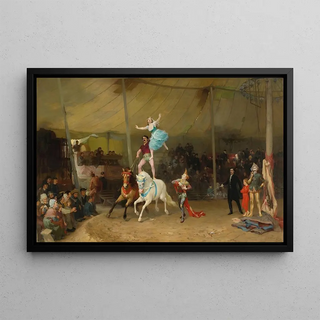 Frederick Arthur Bridgman - Un Cirque En Province The American Circus In France.webp