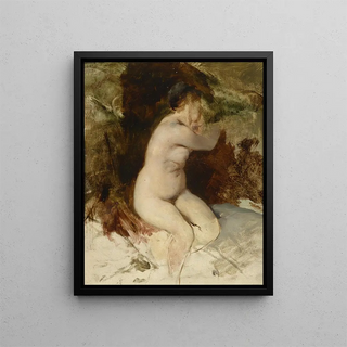 Friedrich August von Kaulbach - Aktstudie.webp