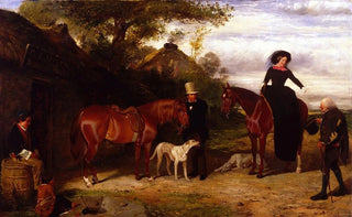 Friedrich Wilhelm Keyl - At the Blacksmiths Shop.webp